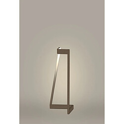 Inspired Lampe de table, LED 5W, 3000K, 375lm, Marron sable, Garantie 3 ans