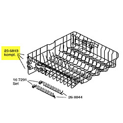 Siemens PANIER SUPERIEUR DE LAVE VAISSELLE