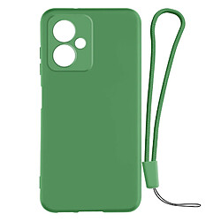 Avizar Coque pour Xiaomi Redmi Note 12 5G Silicone Semi-rigide Soft-touch Vert