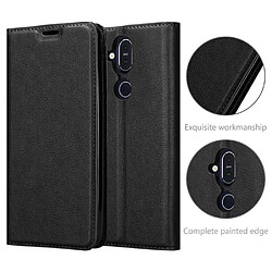 Cadorabo Coque Nokia 7.1 PLUS / X7 Etui en Noir pas cher