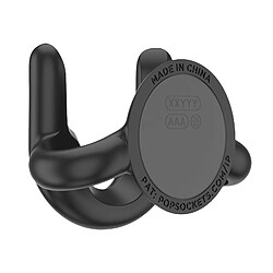 Support voiture Multi-surface Fixation adhésive Modèle PopMount PopSockets Noir