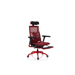 Chaise de Gaming haut de gamme DYNAFIT ELITE PRO Rouge hjh OFFICE