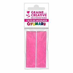 Graines Creatives 2 pâtes Oyumaru Rose