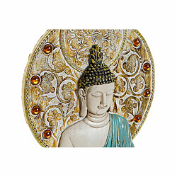 Décoration murale DKD Home Decor Buda Résine (20 x 4 x 30.3 cm) (3 pcs)