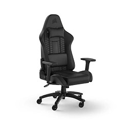 Avis CORSAIR - Chaise bureau - Fauteuil Gaming - TC100 RELAXED - Similicuir - Ergonomique - Accoudoirs réglables - Noir - (CF-901005