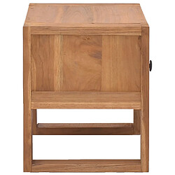 Acheter Maison Chic Table de chevet,Table de nuit,Table d'appoint pour salon 50x30x35 cm Bois de teck solide -MN66528