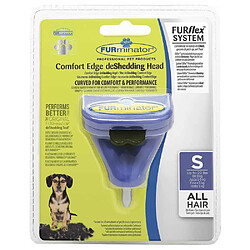 Tête de brosse deShedding FURflex Comfort Edge pour Chien de Petite Race - Furminator - S