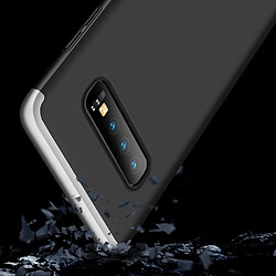 Acheter Wewoo Coque Rigide Étui pour PC à couverture intégrale à trois étages Galaxy S10 + argent noir