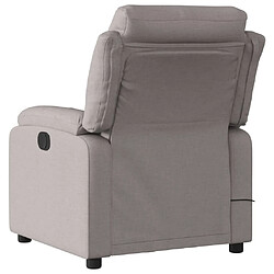 Acheter Maison Chic Fauteuil Relax pour salon, Fauteuil de massage inclinable électrique Taupe Tissu -GKD22505