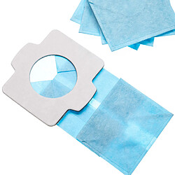 vhbw 5 sacs papier compatible avec Makita 4013D, 4030D, 4072D, 4073D, 4093D, BCL142, BCL182, CL072, CL072D, CL102 aspirateur 11.8cm x 6cm