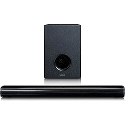 Lenco Barre de Son Bluetooth sans Fil avec Caisson de basses sans fil 70W noir