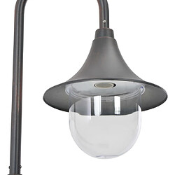 Avis vidaXL Lampadaire de jardin E27 120 cm Aluminium Bronze