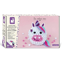 Juratoys-Janod Licorne mini pompons a creer