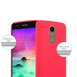 Avis Cadorabo Coque LG K10 2017 US Version Etui en Rouge