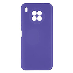 Avizar Coque Huawei Nova 8i et Honor 50 Lite Silicone Semirigide Soft-touch Fine Violet