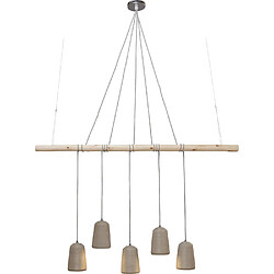 Karedesign Suspension Dining Concrete 5 grise Kare Design