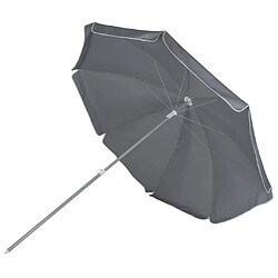 Bo-Camp Parasol de jardin 165 cm gris