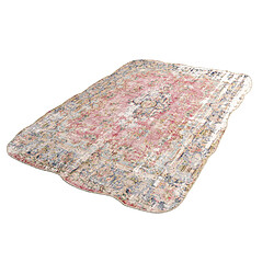 Vidal Tapis de laine 248x183 rouge Vintage Royal