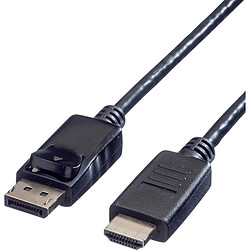 Value Câble DisplayPort DP - HDTV, M/M, 1 m (VALUE DP Cable. DP-HDTV. M/M. 1m)