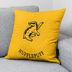 Housse de coussin Harry Potter Hufflepuff Jaune 50 x 50 cm