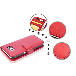 Avis Cadorabo Coque Samsung Galaxy S6 Etui en Rouge