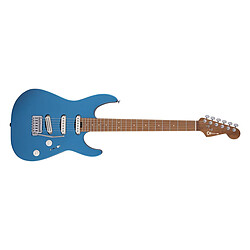 Pro-Mod DK22 SSS 2PT CM Caramelized MN Electric Blue Charvel