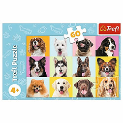 Avis Trefl- Chiots Mignons 60 Pièces-Puzzles Colorés avec Les Animaux, Chiens, Collage, Divertissement Créatif, Jeu pour Enfants Plus de 4 Ans, 17374, Taille Unique