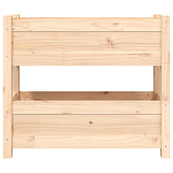 Acheter vidaXL Jardinière 77x25x66 cm Bois massif de pin