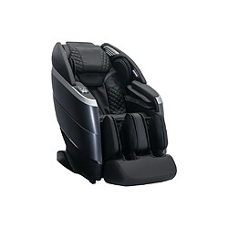 Avis Vente-Unique Fauteuil massant en simili - Commande vocale - Système zéro gravité - Noir - ULAP