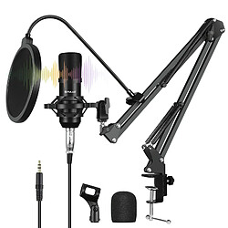 Yonis Microphone Studio Pro Avec Bras Et Carte USB