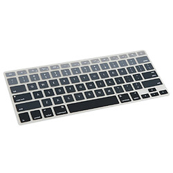 Anglais silicone couvercle du clavier de protection pour macbook air 13 ""15"" 17 ""gris