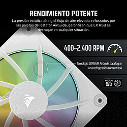 Corsair iCUE LINK LX120 RGB Boitier PC Ventilateur 12 cm Blanc 1 pièce(s) pas cher