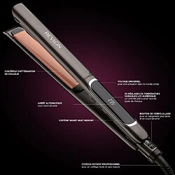 Avis Lisseur REVLON Salon Straight Copper Smoth Styler RVST2175E - plaque céramique - de 80° a 235°C