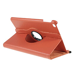 Acheter Etui en PU litchi avec support orange pour votre Apple iPad mini (2019) 7.9 pouces