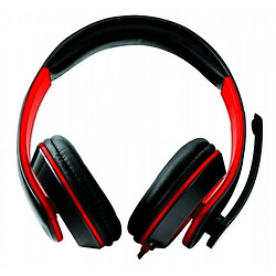 Avis Casques avec Microphone Esperanza EGH300R Noir Rouge