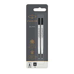 Parker 1950325 recharge pour stylos Noir Moyen 2 pièce(s)