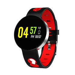 Wewoo Bracelet connecté Z8 0,96 pouces Écran couleur TFT Smartwatch IP67 ÉtancheBracelet en siliconeRappel d'appel de soutien / Surveillance de la fréquence cardiaque / du sommeil / Rappel sédentaire / de la pression artérielle Noir Rouge