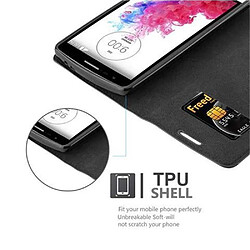 Avis Cadorabo Coque LG G3 MINI / G3 S Etui en Noir