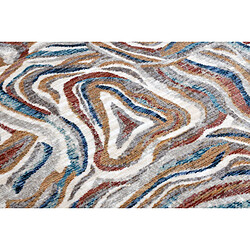 Acheter RUGSX Tapis TINE 75312A Arbre Bois - moderne, forme irrégulière terre cuite bleu 195x290 cm