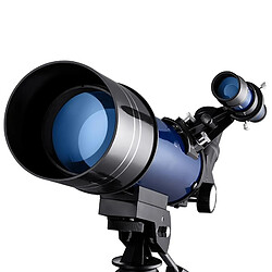 Acheter Télescope Astronomique Haute Définition 16x 66x 70mm Avec Trépied Bleu YONIS