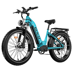 Vélo électrique GUNAI-V, moteur 1000 W, batterie 48 V 21 Ah, pneus larges 26 x 4,0 pouces, 50 km/h, 70 km