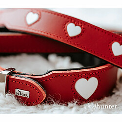 Collier pour Chien Hunter Love Rouge S/M 38-44 cm pas cher