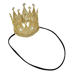 Couronne Bandeau Bébé Fille Garçon Dame Photo Prop Couronne Bandeaux Élastiques Argent