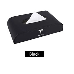 Avis Universal Pour Tesla Model 3 Y X S PU Cuir Serviettes Serviettes(Le noir)