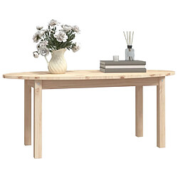 Acheter Maison Chic Table basse,Table Console Table d'appoint, Table pour salon 110x55x45 cm Bois massif de pin -MN89020