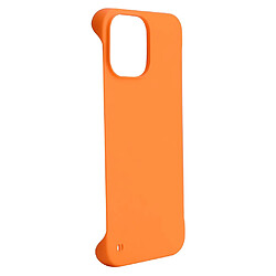 Coque en TPU ENKAY mat, caoutchouté orange pour votre iPhone 12 mini 5.4 pouces