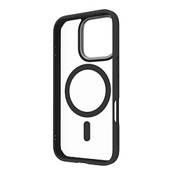 Avis Muvit Coque de Protection pour iPhone 16 Pro Renforcée 2M MagSafe Noir transparent