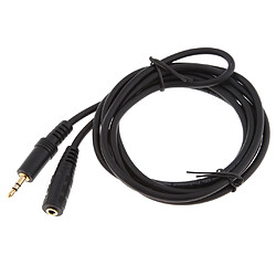 3.5mm Aux Extension Audio mâle à un câble de casque féminin 1.8meter pas cher