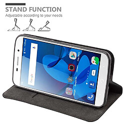 Cadorabo Coque ZTE Blade A602 Etui en Noir pas cher