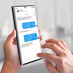 Acheter Avizar Coque Intégrale pour Samsung S23 Ultra Arrière Rigide Avant Souple Transparent